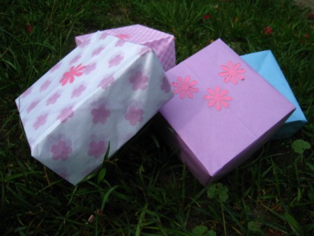 Origami krabičky